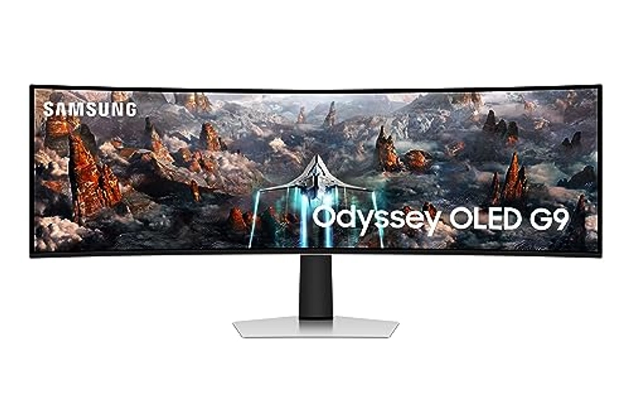Samsung Odyssey 49 Inch Gaming Monitor LS49CG934SUXXU | 5120x1440 | OLED | HDMI 2.1 | 0.03ms | 240Hz | Speakers