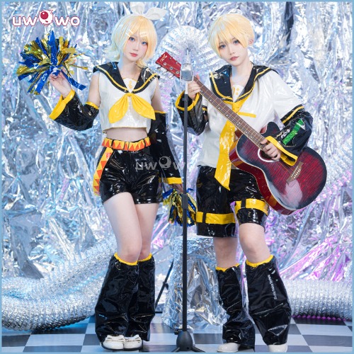 Uwowo V Singer  Rin  Len Twins Cosplay Costume - Len / L