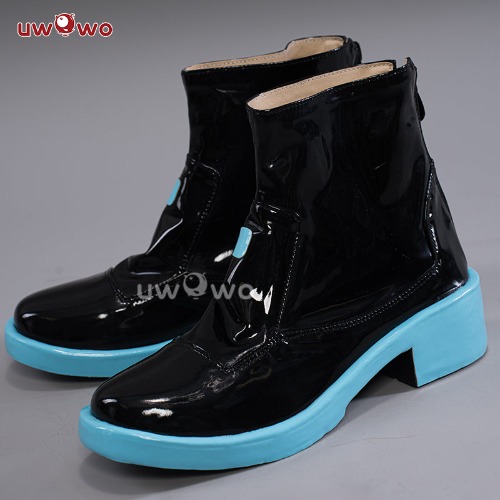 Uwowo Vocal V Singer Costume Classic Original Cosplay Shoes Boots - 40