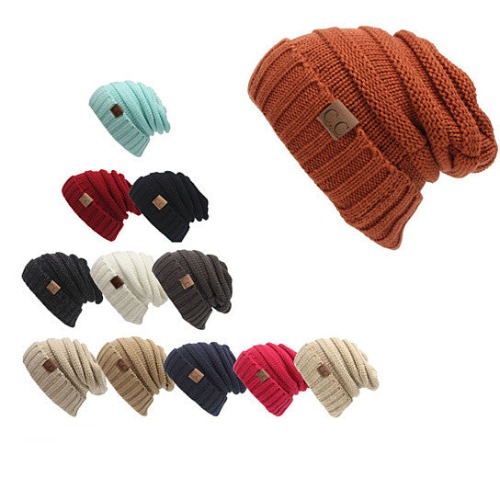 Loungy And Slouchy Beanie Hat - E - CHARCOAL