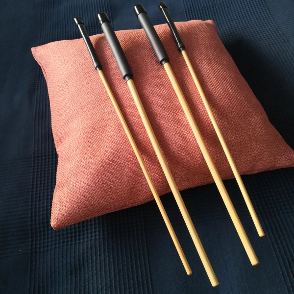 Duo of OTK rattan canes