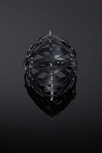 Copulata Luxury Leather Strapped Mask