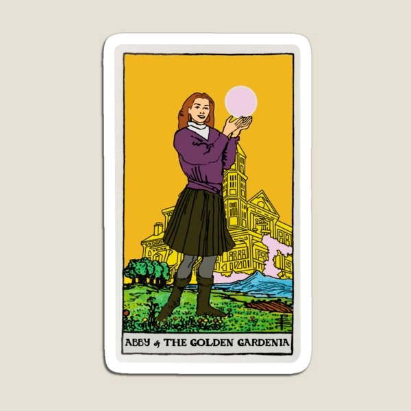 Abby Sideris Tarot Card Magnet