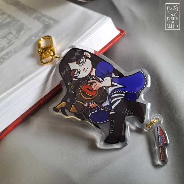 [ALICE MADNESS RETURNS] - Keychain with a charm