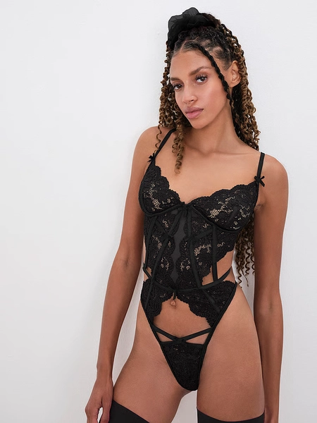 Creamsicle Lace Bodysuit