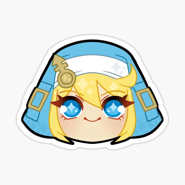 Bridget Face Sticker