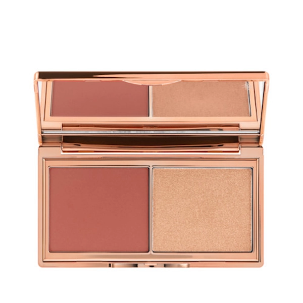 HOLLYWOOD BLUSH & GLOW GLIDE PALETTE - TAN TO DEEP