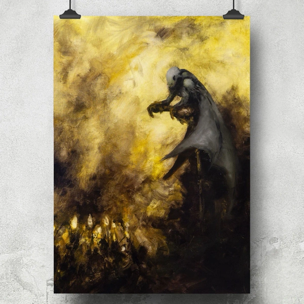 Fear - about fearing the unknown - 11x14, 11x17 Print