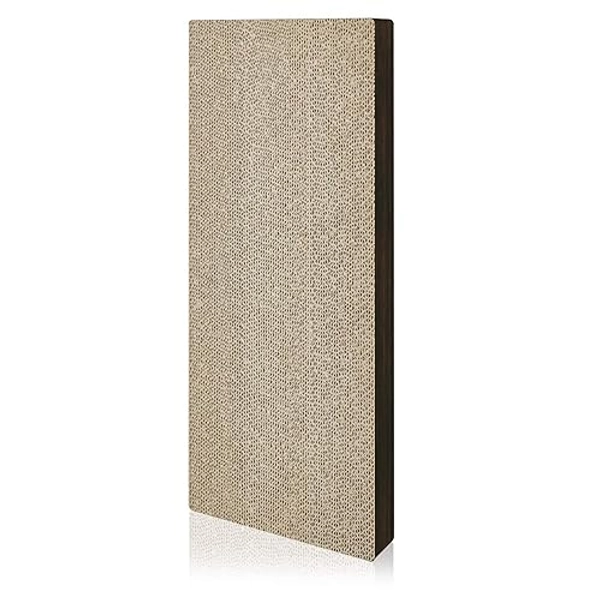 WAY BASICS Premium Cat Scratcher Wall Mounted Scratch Pad (Free Silvervine Organic Catnip), 1 Count (Pack of 1)