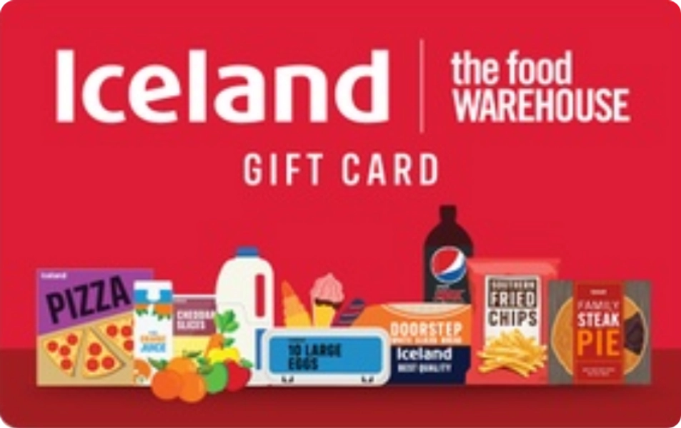 Iceland £10 Gift Card