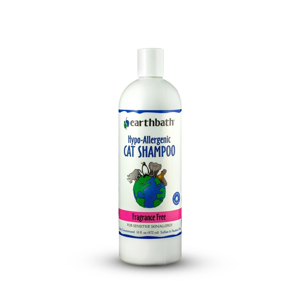 earthbath® Hypo-Allergenic Cat Shampoo - Fragrance Free