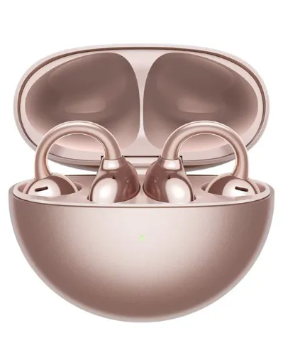 Huawei FreeClip Open-Ear Headphones, Wireless, Bluetooth, Rose Gold
