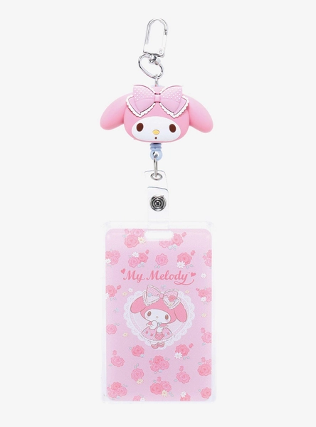 My Melody Lolita Retractable Lanyard