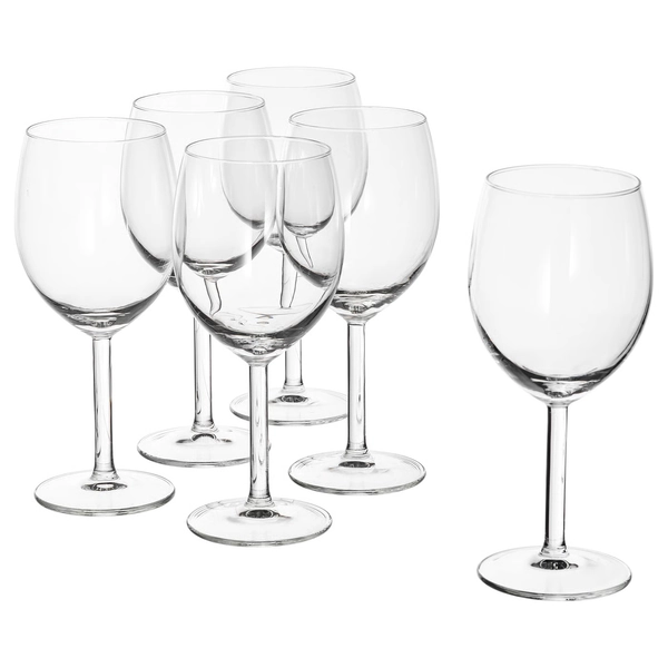 SVALKA Wine glass - clear glass 30 cl
