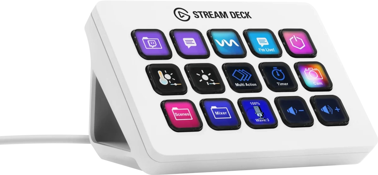 Elgato Stream Deck MK.2 Vit