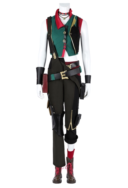 Arcane LOL Universe Jinx Cosplay Costume Tops Overalls with Shorts