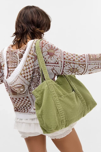 BDG Tab Pocket Corduroy Tote Bag