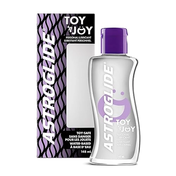 Astroglide Water Based Lube (5oz), Toy 'n Joy Personal Lubricant for Male and Female Sex Toys
