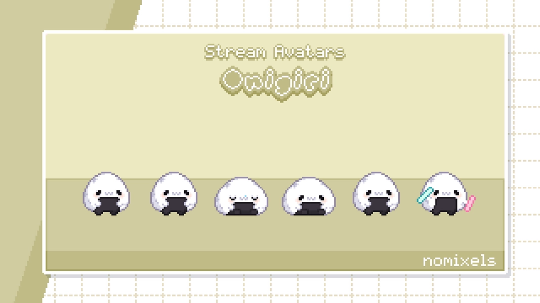 Onigiri Stream Avatars