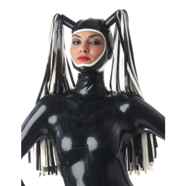 Open Face Hood (With Chin) Double Streamer