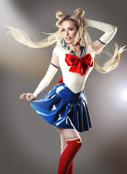 Latex Sailor Dress