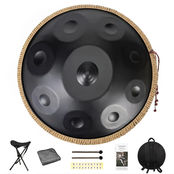 triple topped 9 note d   kurd handpan drum   steel - Temu Slovenia