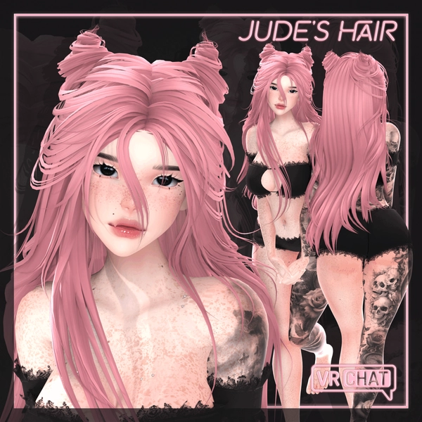Jude's Horned Hair for VRChat