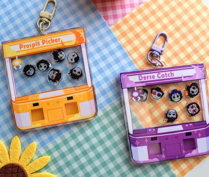 Homestuck Shaker charms [RESTOCK PREORDER]