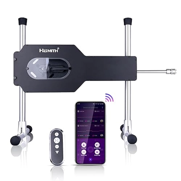 Hismith Premium 3.0 Pro +, Sex Machine with Protective Cover, Remote/Wire/APP Controlled Fucking Machine with KlicLok System
