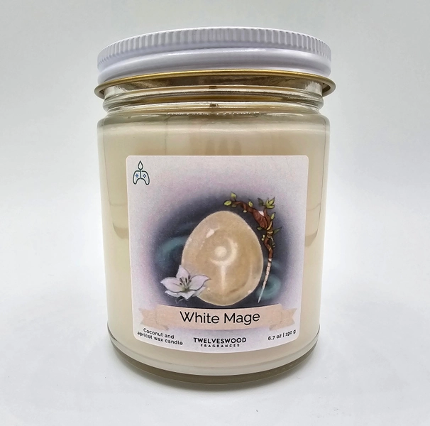 White Mage Candle