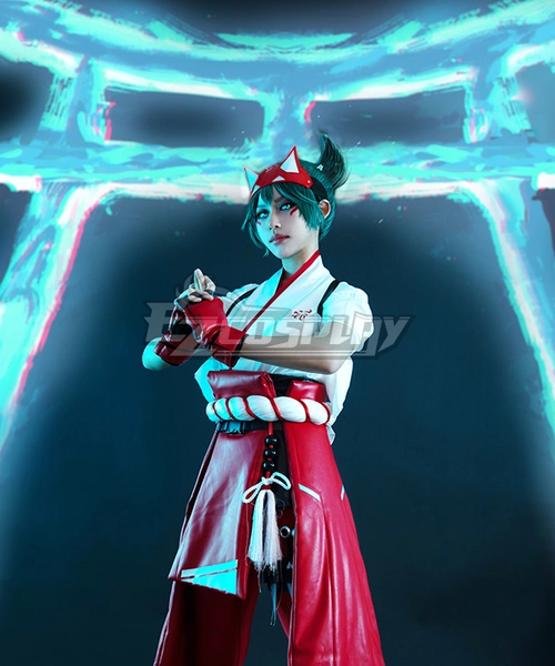 Overwatch 2 OW2 Kiriko Halloween Game Party Cosplay Costume