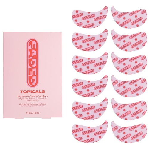 Faded Under Eye Masks | 1 Pack (6 Pairs)