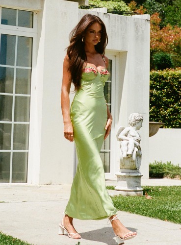 Kenzie Maxi Dress Green | AU 6 / Green