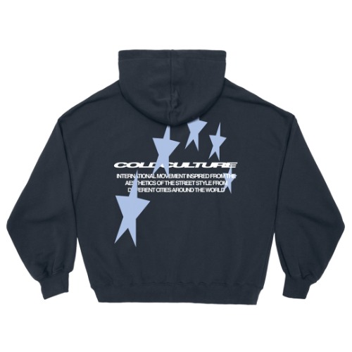 COSMOS ARC HOODIE INDIA INK | M