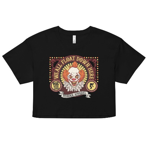 Killer Clown Crop Top | L