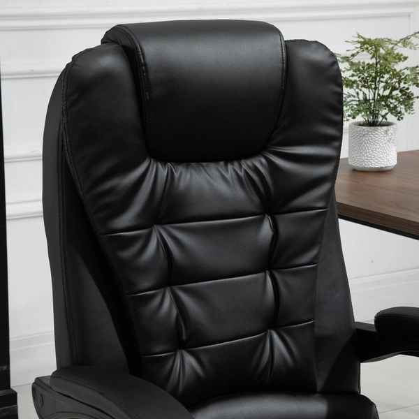 Vinsetto 7-Point Massage Office Chair High Back Executive Recliner