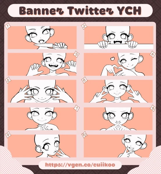 Banner twitter YCH by cuiiko (@cuiikoo)