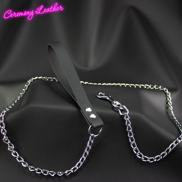 Black Chain Leash