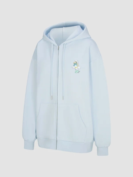 Savage X Smurfs Zip-Up Hoodie
