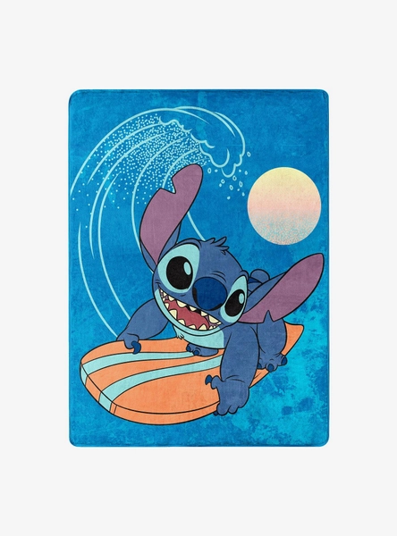 Disney Lilo & Stitch Makes Waves Silk Touch Throw