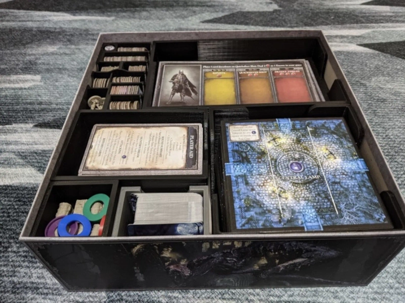 Custom Bloodborne Board Game Insert - Purple