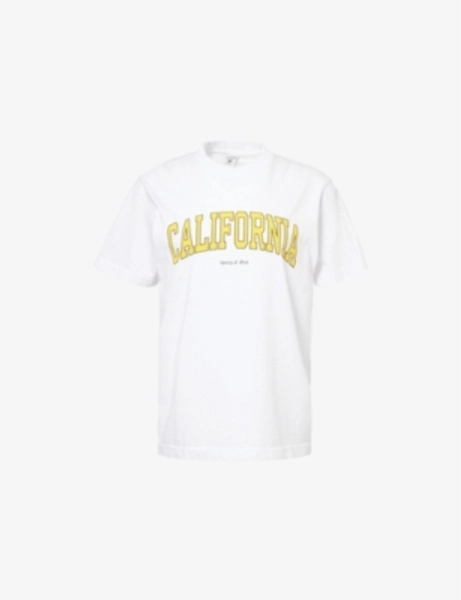 California Round-Neck Cotton-Jersey T-Shirt