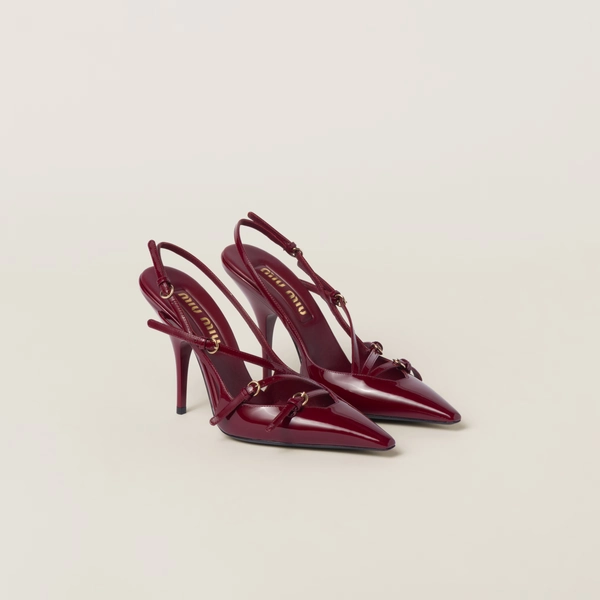 Miu Miu Cherry Slingbacks