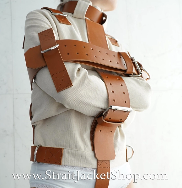 Straitjacket with Leather Belts 