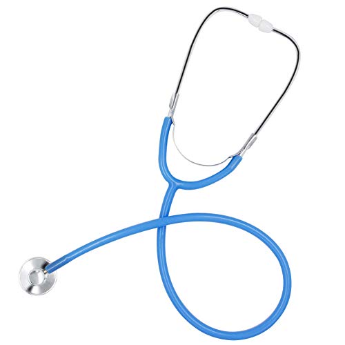 Zcaukya Kids Stethoscope, Real Working Nursing Stethoscope for Kids Role Play, Doctor Game (Blue) - Blue