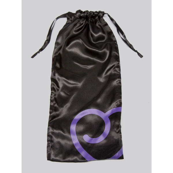 Lovehoney Satin Drawstring Toy Bag Black