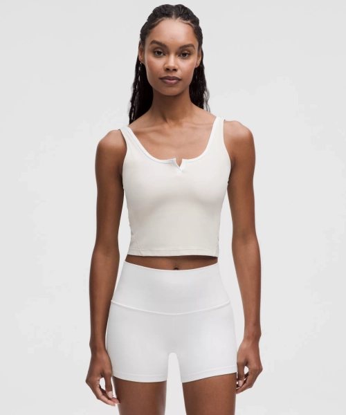 lululemon Align™ Notched-Neck Tank Top - Light Ivory/White - 12