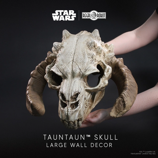 Tauntaun Skull Large Wall Decor Sculpture inspired by Star Wars: The Empire Strikes Back