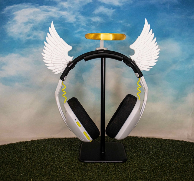 Angel Wings and Halo Headphone Attachment