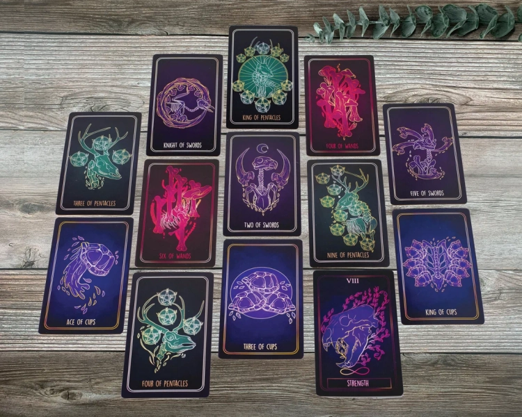 The Bone Tarot Deck, Intuitive, Divination Deck, 78 Card Tarot - Etsy Italy